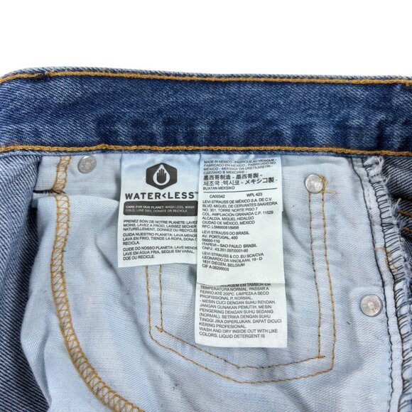 Levis 550 Relaxed Fit Tapered Leg Denim Jeans Mens Big & Tall Size 48 x 34 NWT - Picture 9 of 10